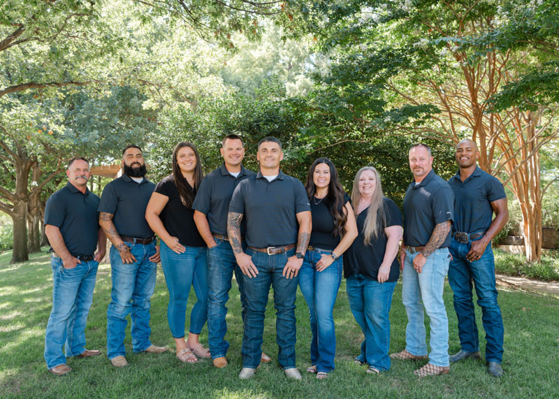 Camouflage Roofing & Construction Team Photo
