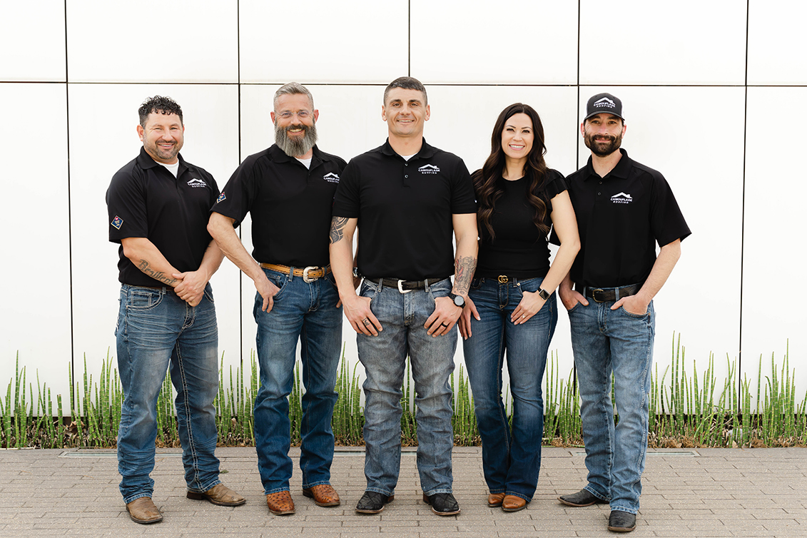 Camouflage Roofing & Construction Team Photo